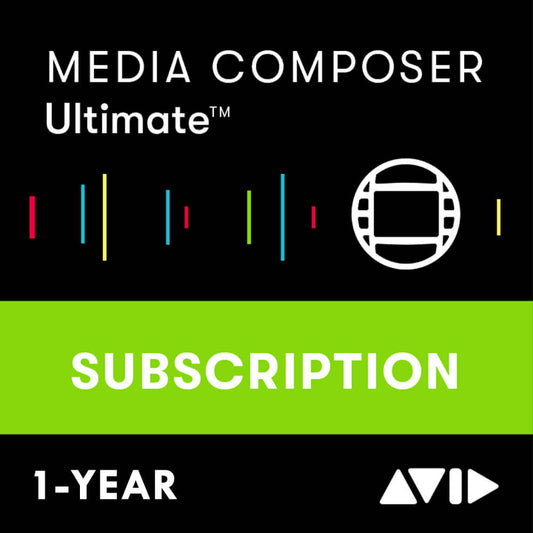 Avid Media Composer Ultimate  1-Year Subscription (Download Card)