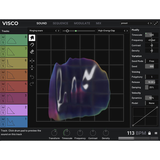 Forever 89 Visco - Sample-Modeling Drum Machine