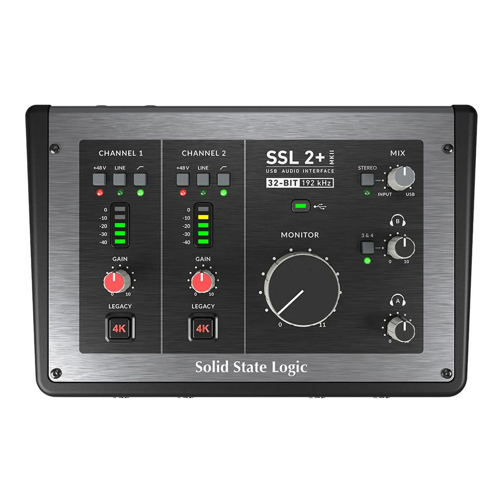 Solid State Logic SSL 2+ MKII USB-C Audio Interface