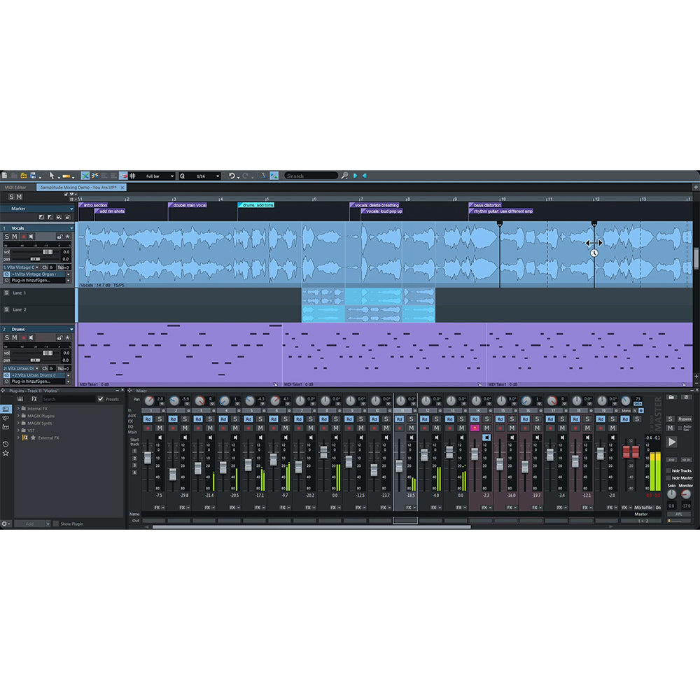 MAGIX Samplitude Pro X8 Suite (Download)