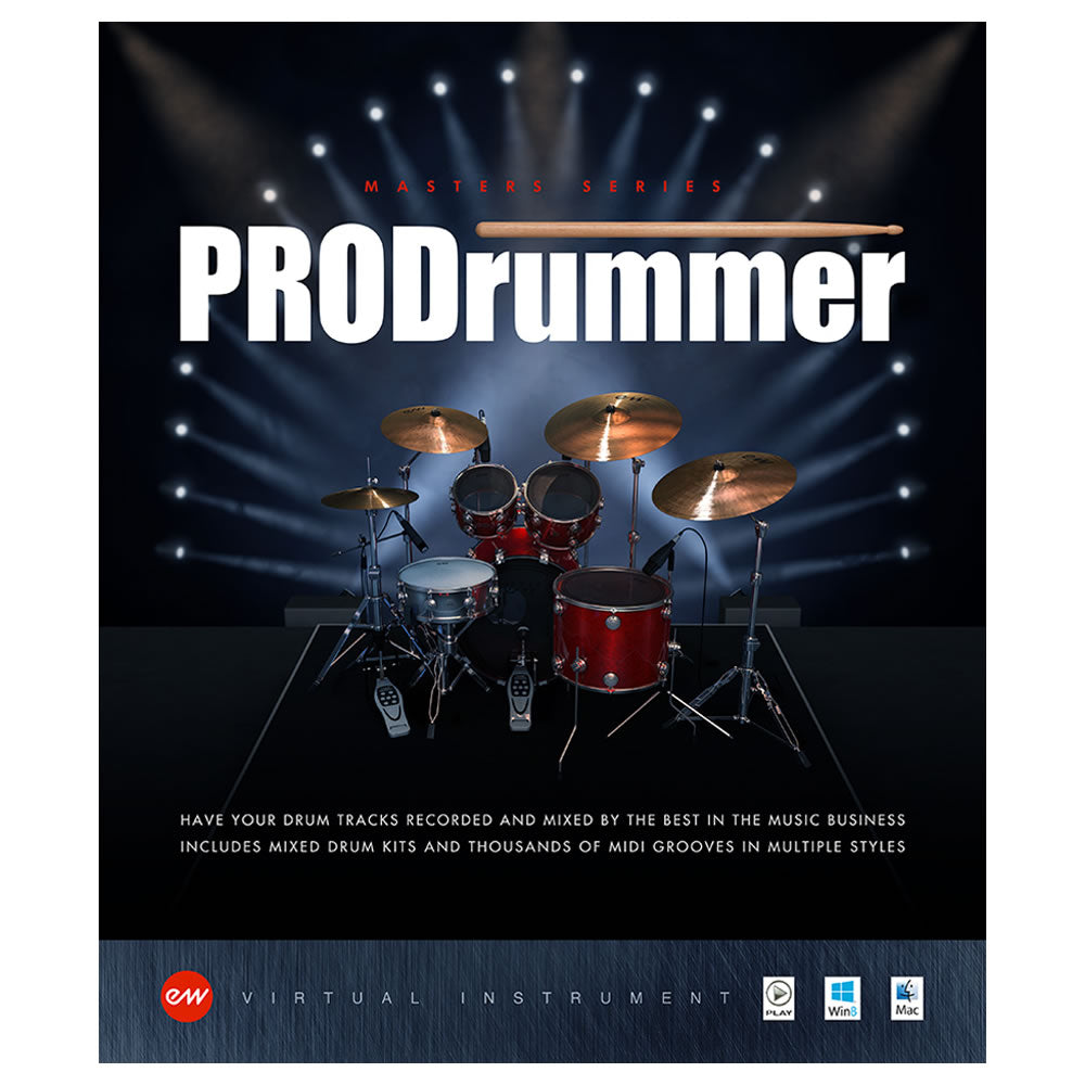 EastWest Prodrummer 1 & 2 Virtual Instrument (Download)