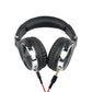 Yamaha HS8 Powered Studio Monitor Black Bundle with Studio Monitor & DJ Mixing Stereo Headphones
