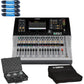 Yamaha TF1 16-Channel Digital Mixer bundled with 1 x Yamaha Dust Cover, 1 x Dynamic Microphone 3-Pack, and 4 x 20-Ft XLR Cables