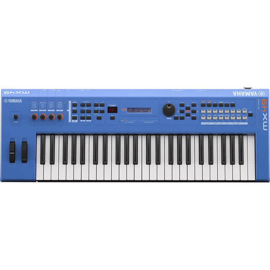 Yamaha MX49BU 49-Key Keyboard Synthesizer Blue
