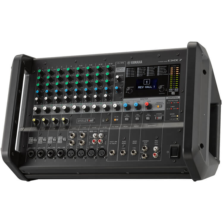 Yamaha EMX7 12-Input Stereo Powered Mixer