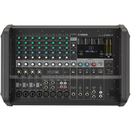 Yamaha EMX7 12-Input Stereo Powered Mixer