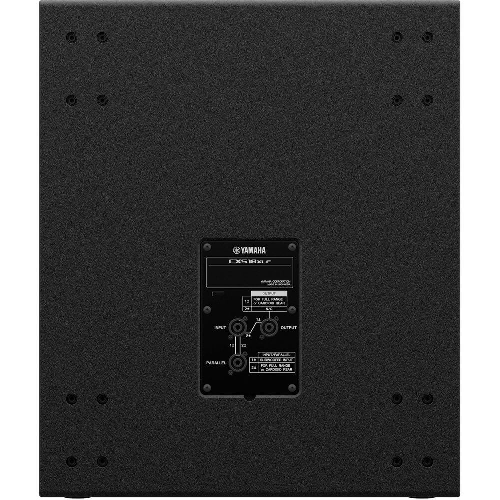 Yamaha CXS18XLF 1000W 18-Inch Passive Subwoofer Black