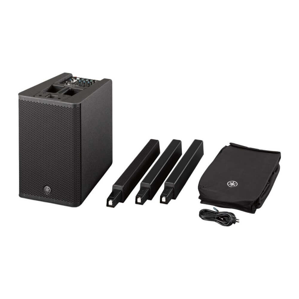 Yamaha Stagepas 1K MKII Column Type Portable PA System with Cover