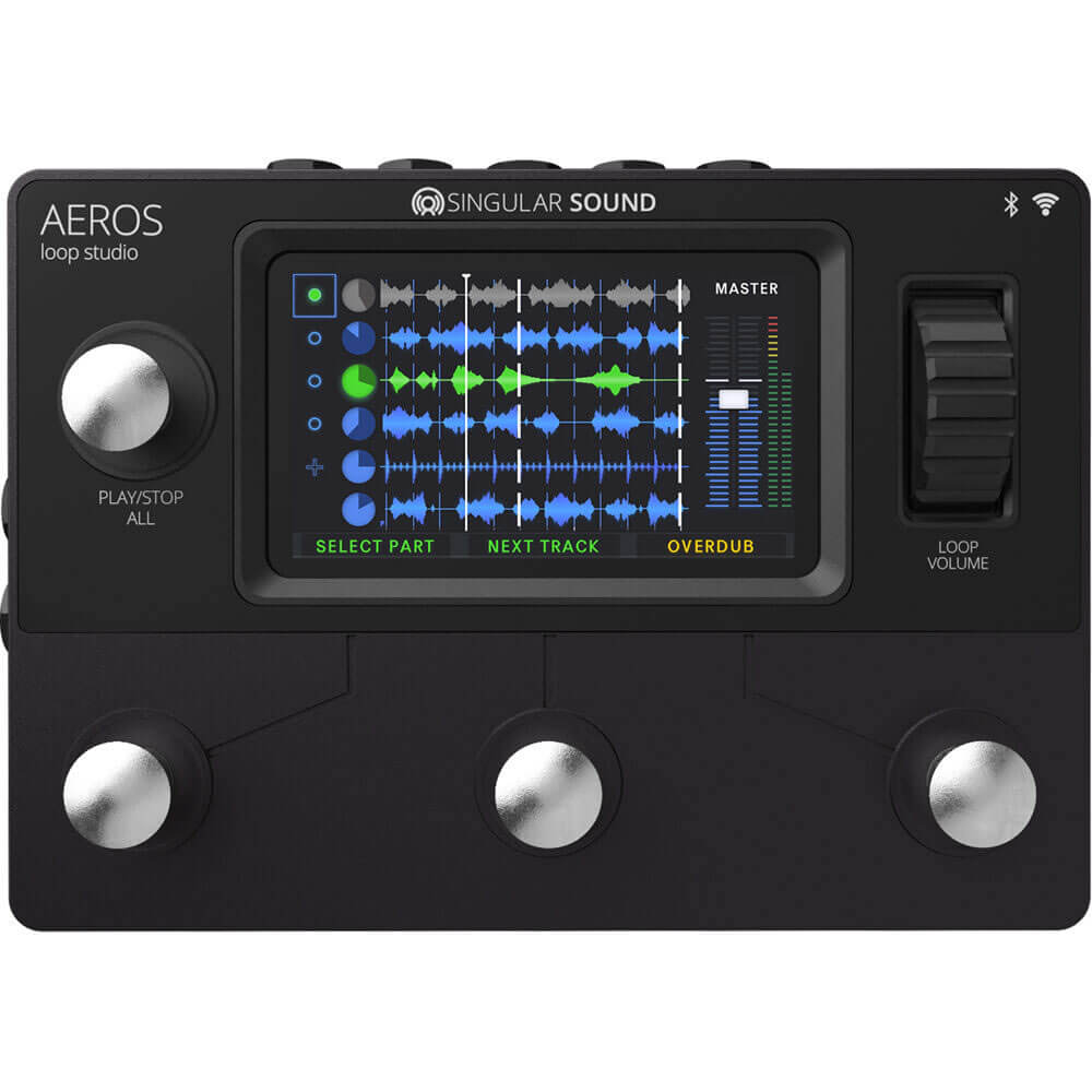Singuler Instrument Singular Sound Aeros Loop Studio Stereo Looper Pedal | Musical ...