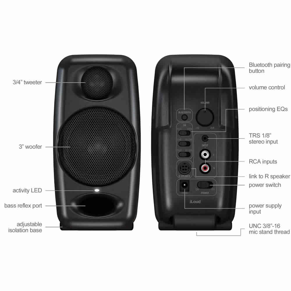 iLoud Bluetooth Micro Monitors (IP-ILOUD-MM-IN)