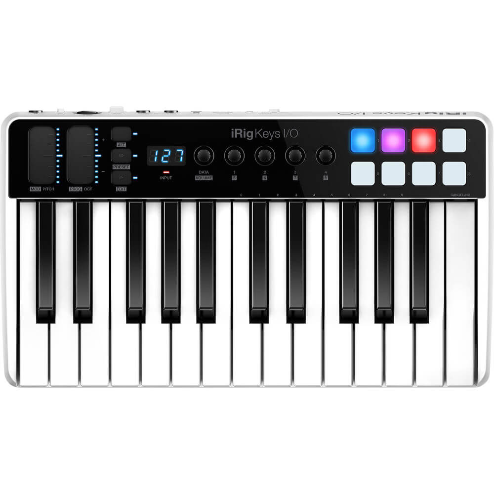 iRig Keys I/O 25 25-Key MIDI Controller (IP-IRIG-KEYSIO25-IN)