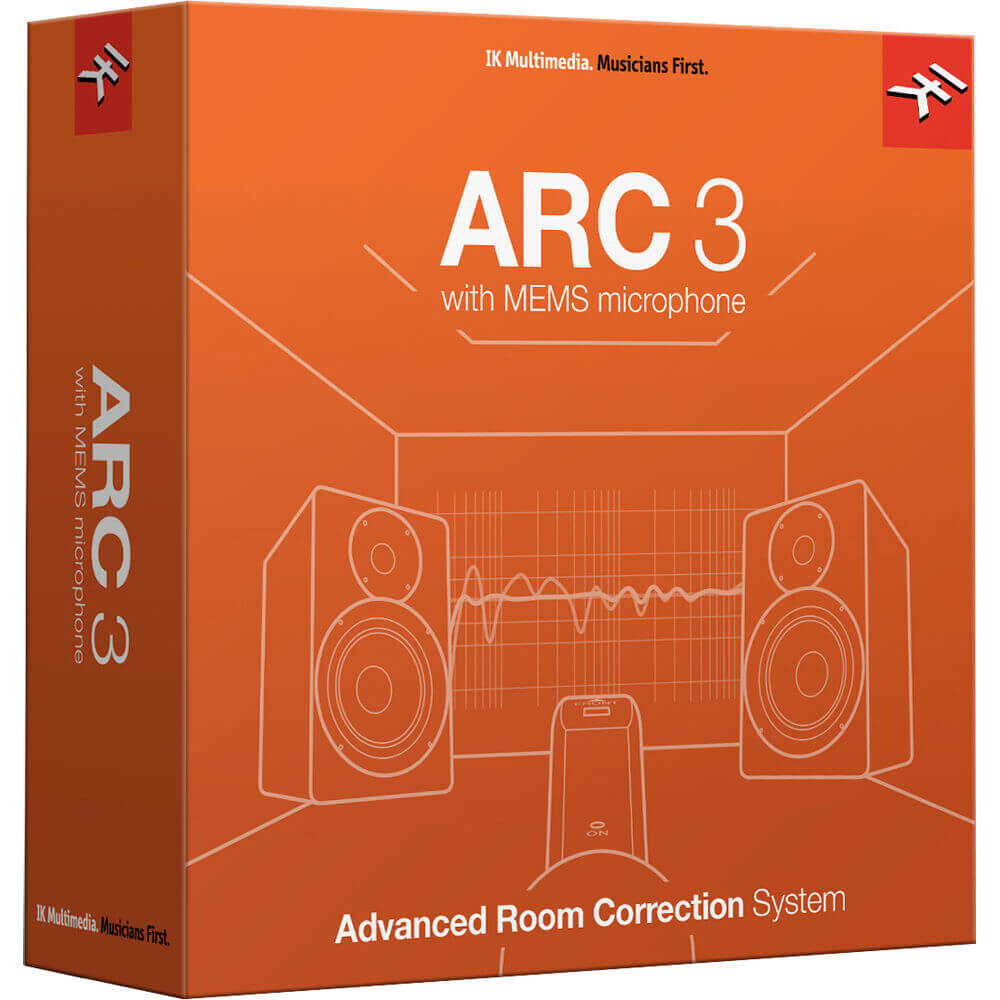 IK Multimedia ARC System 3 with MEMS Microphone (AC-300-HCD-IN)