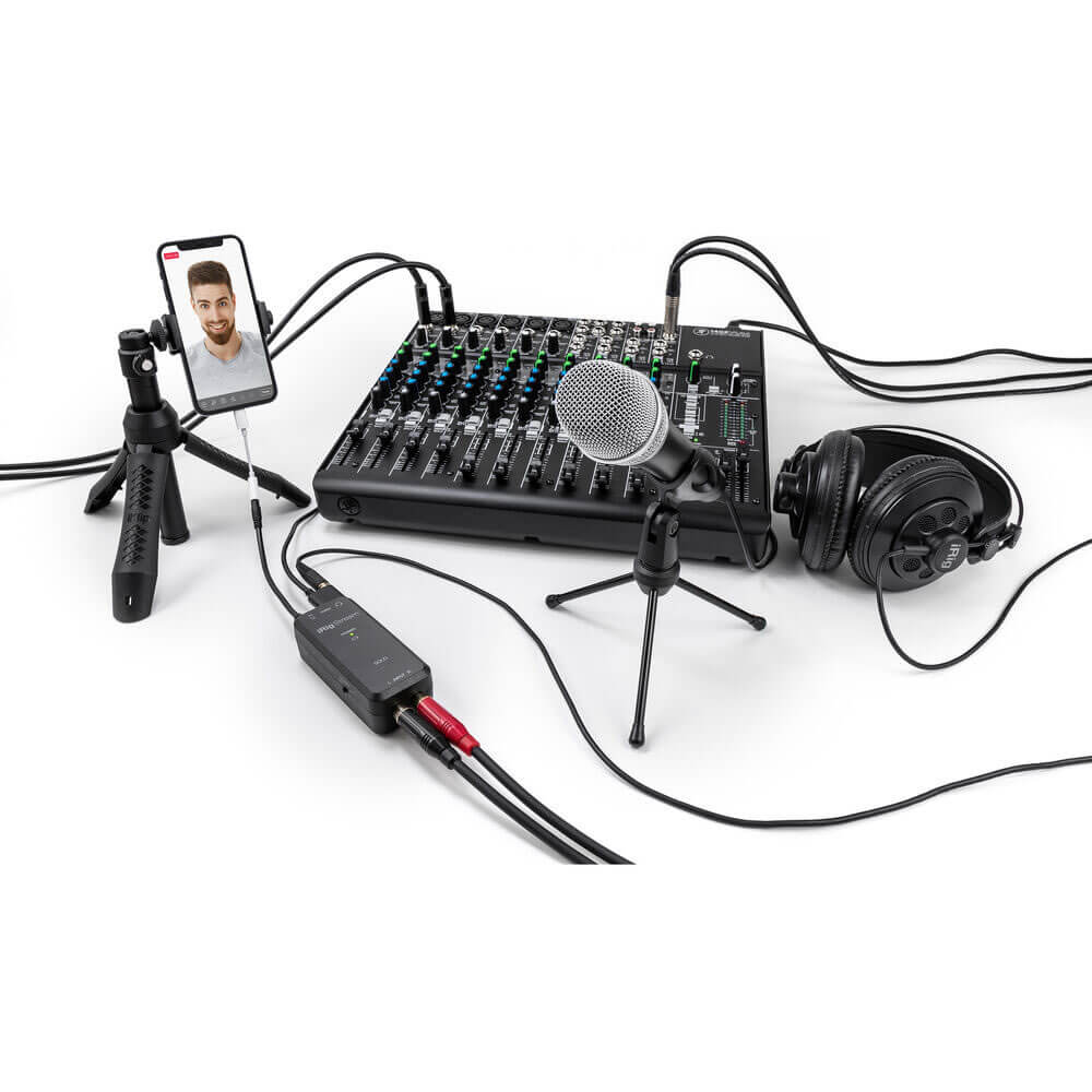 iRig Stream Solo Streaming Interface for iPhone/iPad and Android