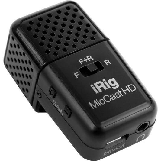 iRig Mic Cast HD Podcasting Mic for iPhone/iPad and Mac/PC (IP-IRIG-CASTHD-IN)