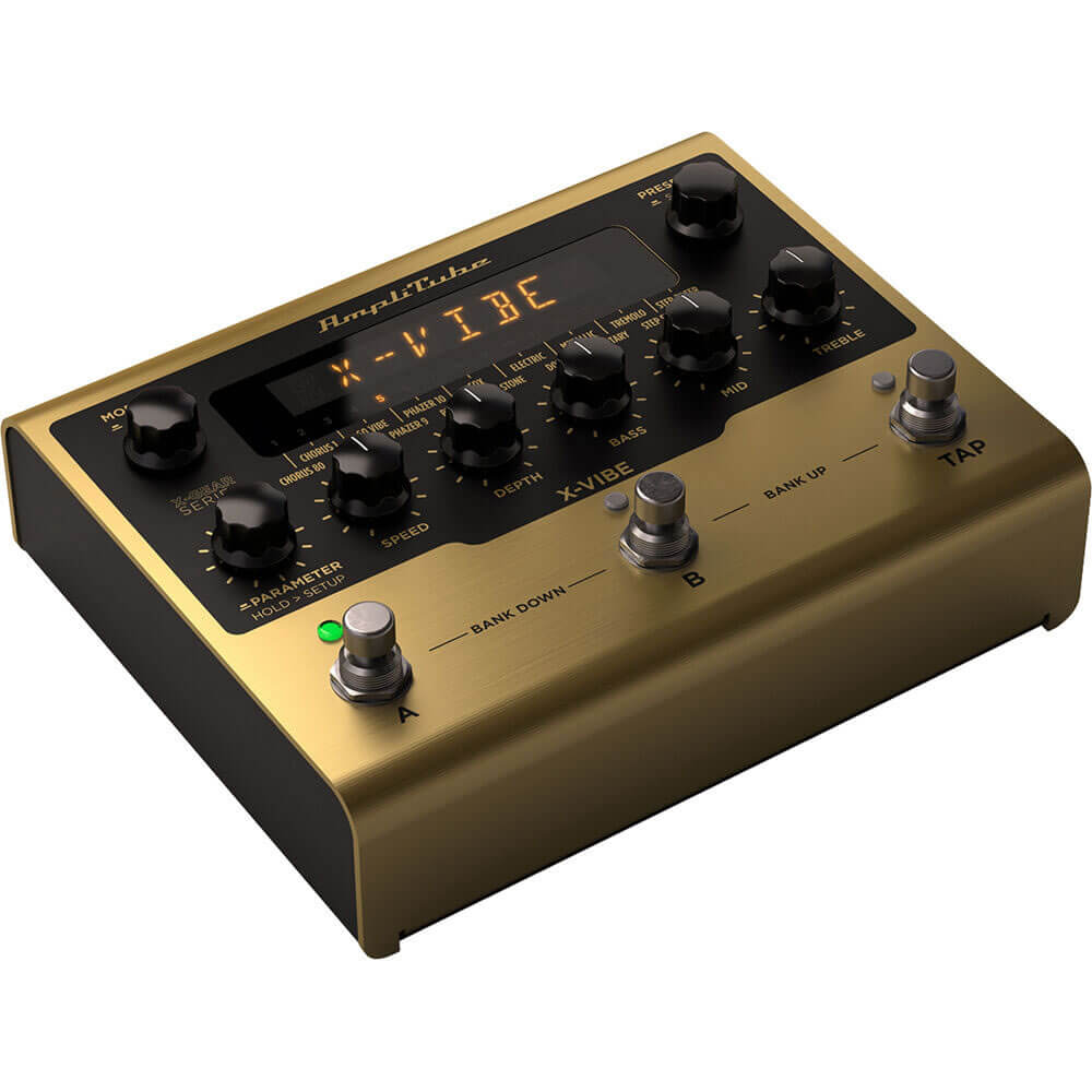 IK Multimedia X-Vibe Modulation Pedal (XG-PEDAL-XVIBE-IN)