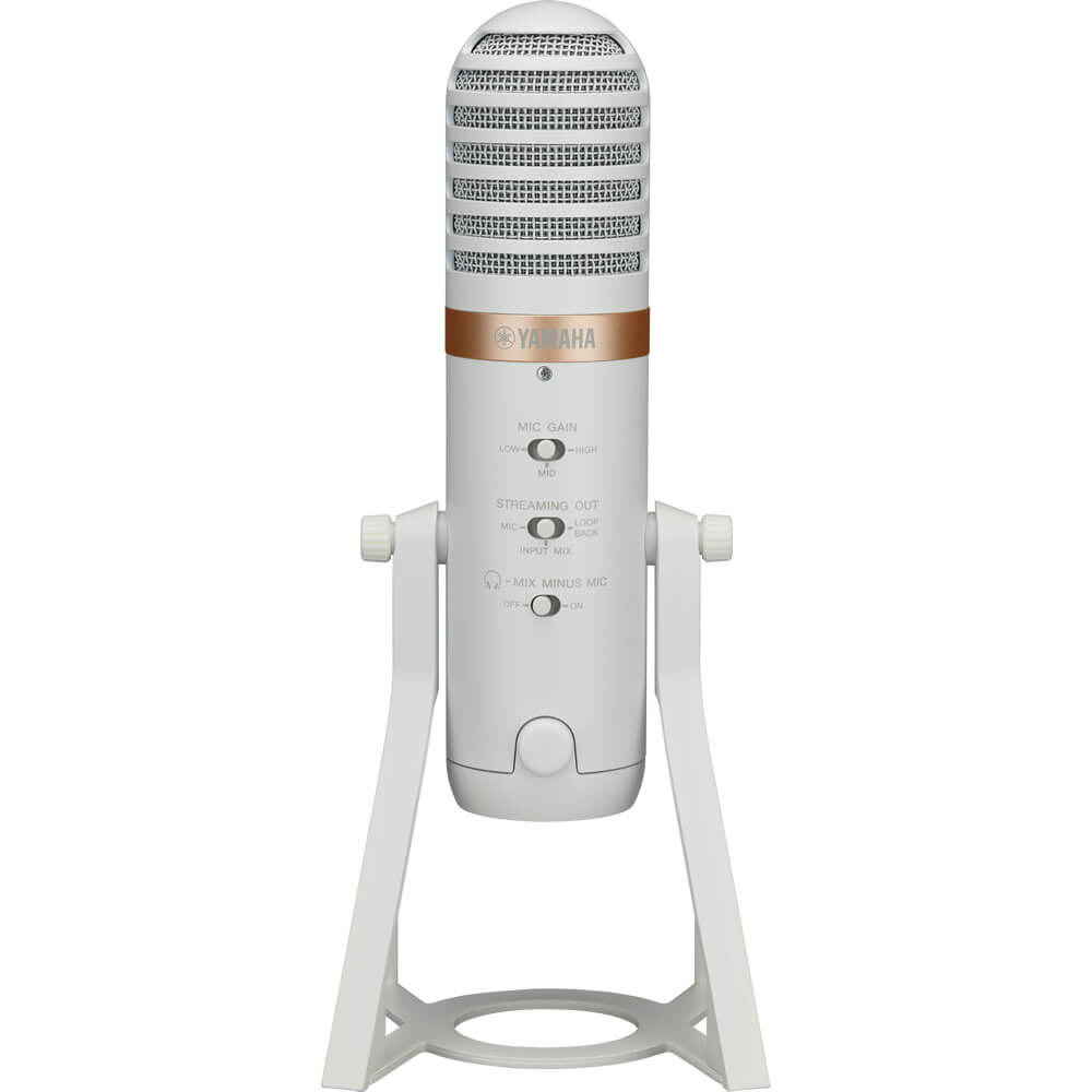 Yamaha AG01 Microphone with Mixer USB Interface White