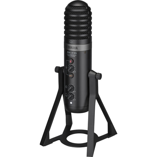 Yamaha AG01 Microphone with Mixer USB Interface Black
