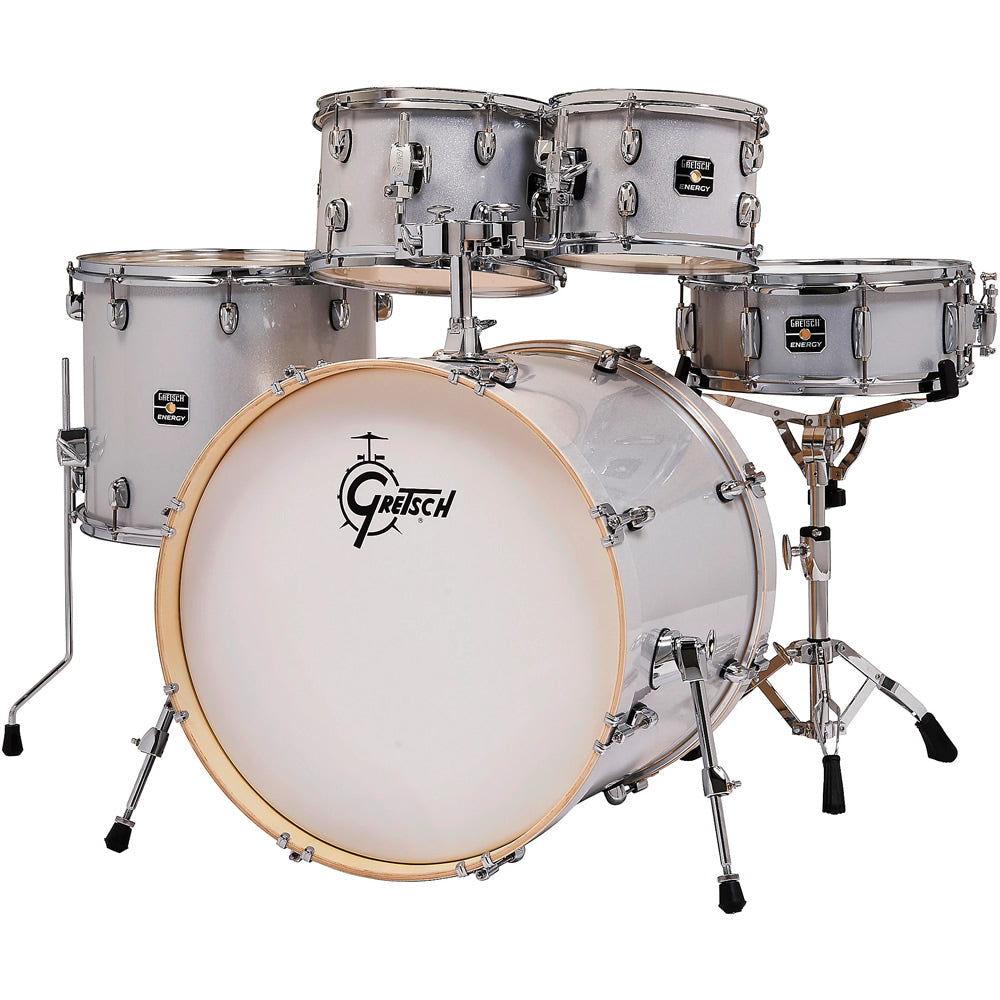 Gretsch Drums Energy 5-Piece Shell Pack Silver Sparkle