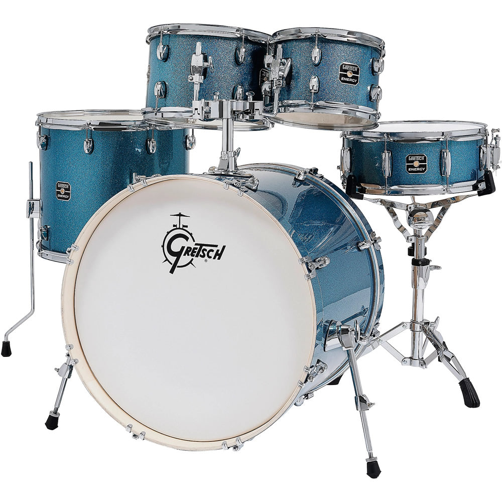 Gretsch Drums Energy 5-Piece Shell Pack Blue Sparkle