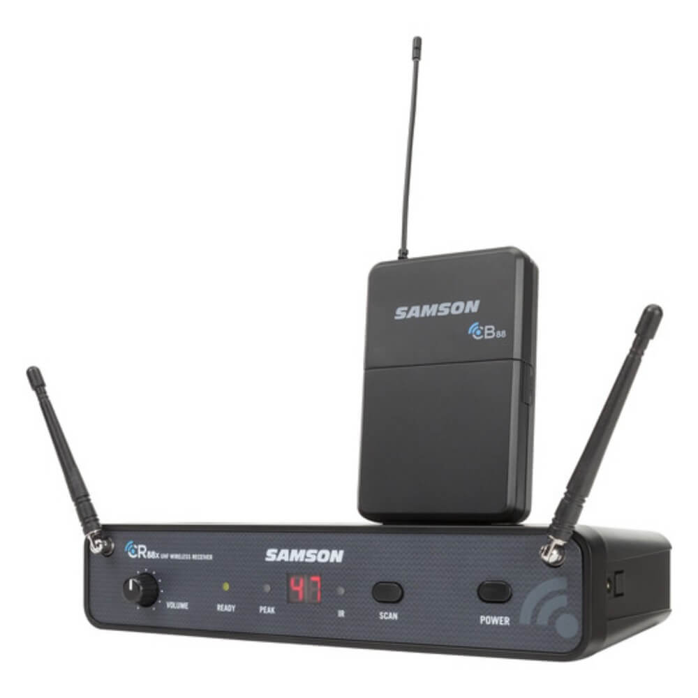 Samson Concert 88X Guitar 16-Channel True Diversity UHF Wireless System Band D SWC88XBGT-D