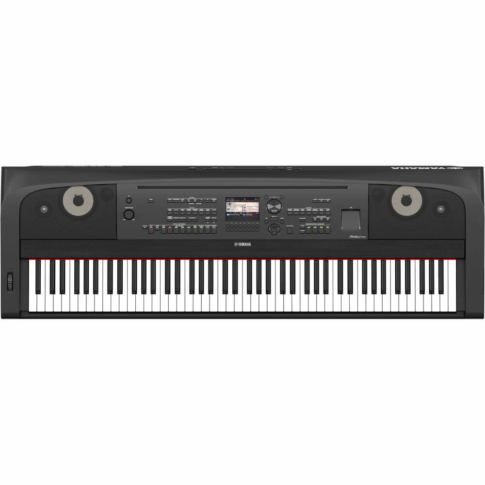 Yamaha DGX670B 88-Key Portable Digital Grand Piano with Speakers Black