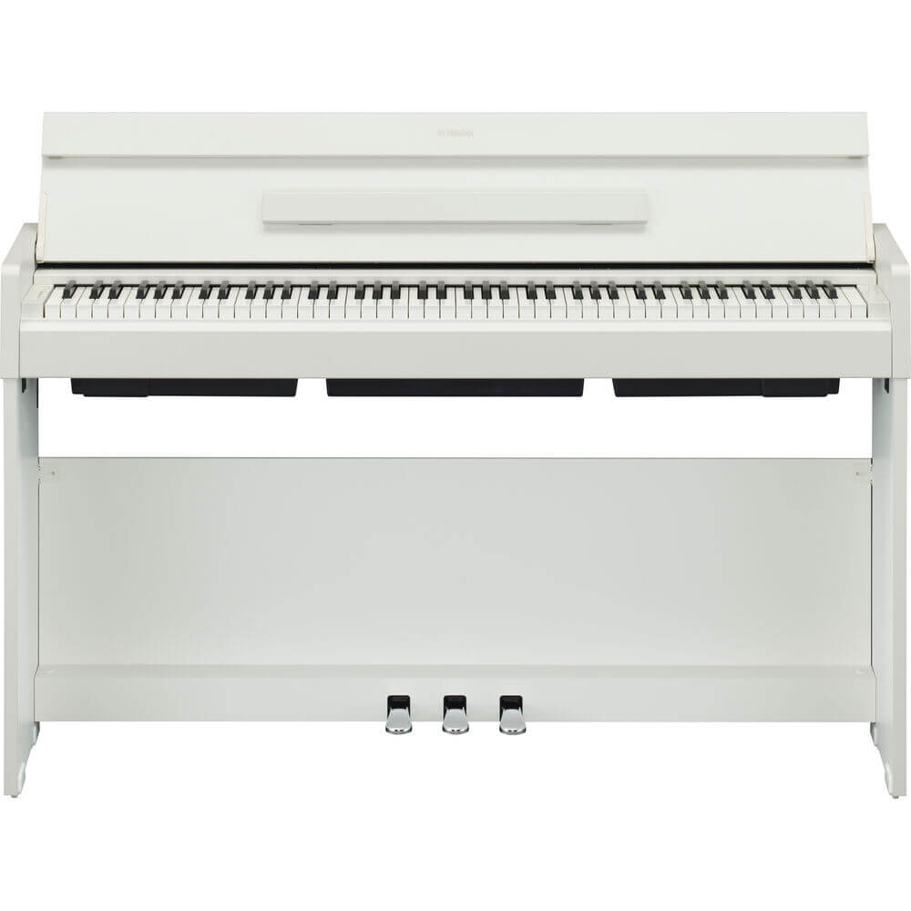 Yamaha Arius YDPS35WH 88-Key Weighted Action Digital Piano White Walnut
