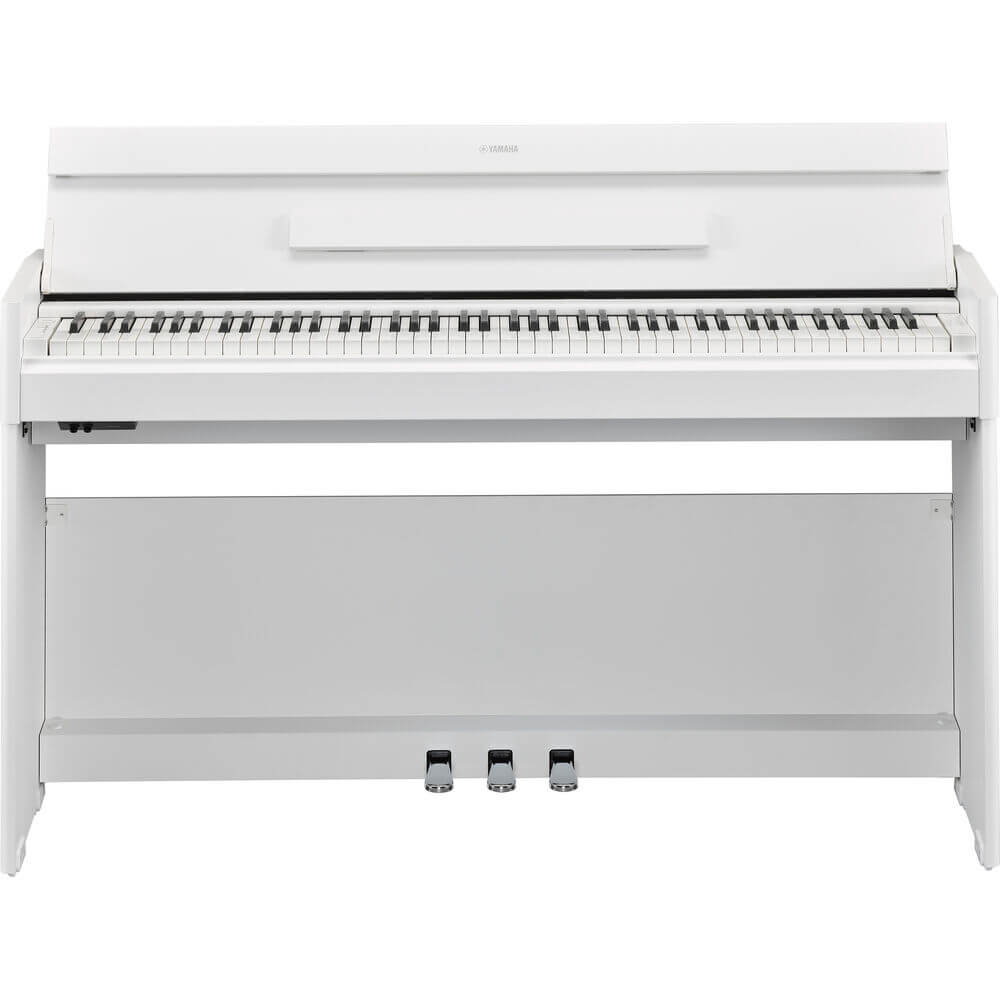 Yamaha Arius YDP-S55WH 88-Key Weighted Action Digital Piano White Walnut