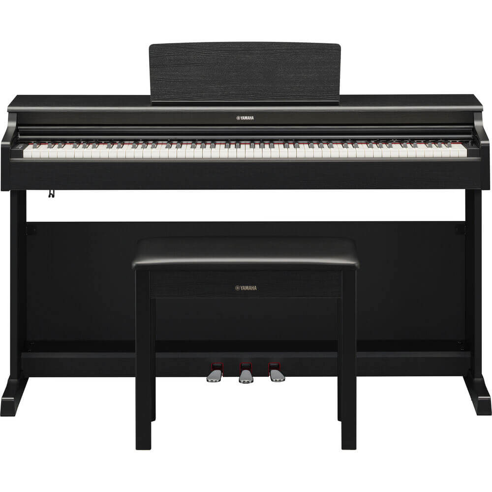 Yamaha Arius YDP-165B 88-Key Weighted Action Digital Piano With Bench ...