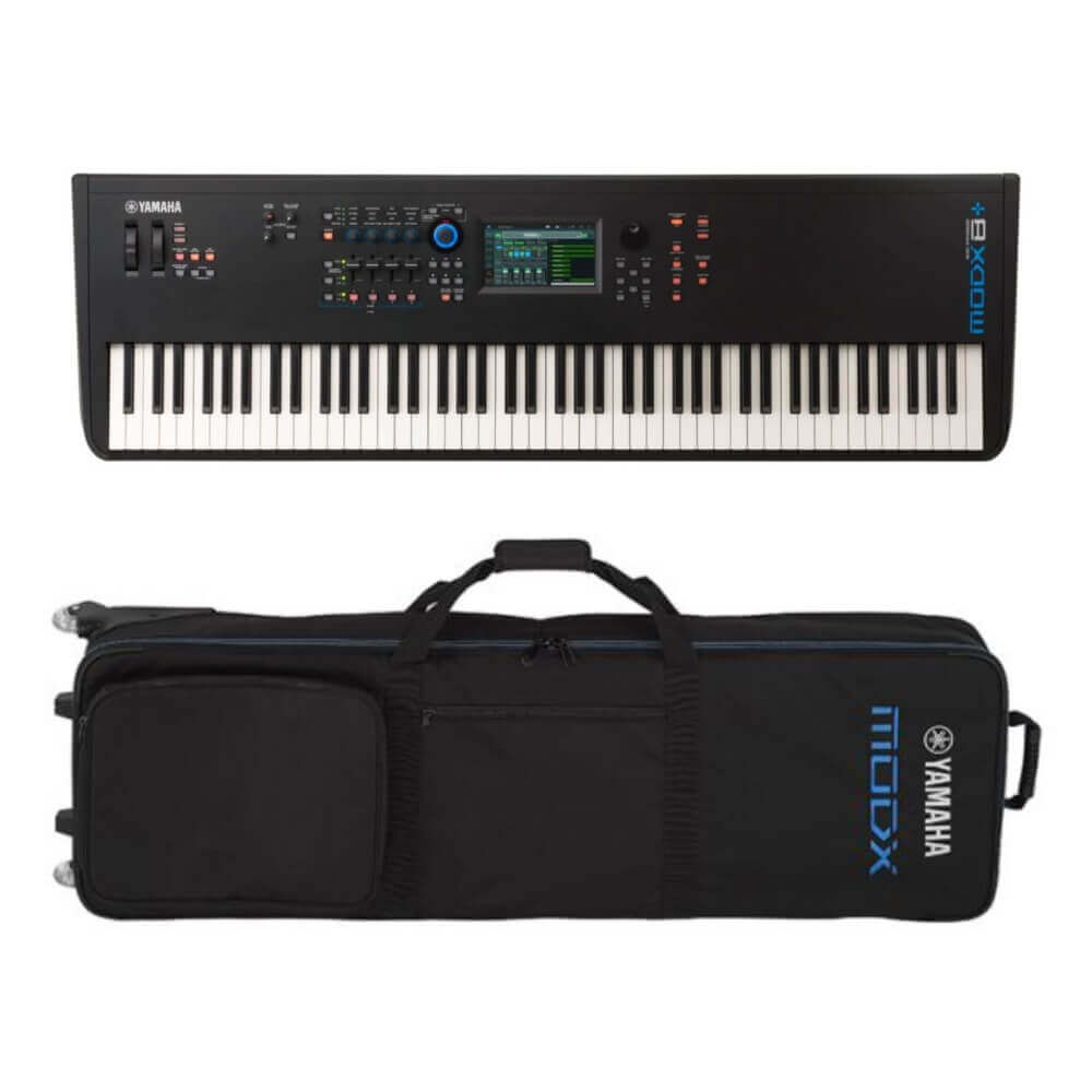 Yamaha MODX8+ Plus Bag 88-Key Semi-Weighted Action Keyboard Synthesizer ...
