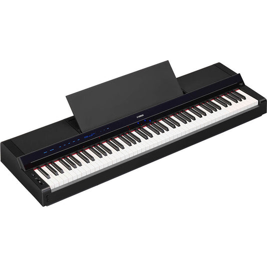 Yamaha PS500B 88-Key Smart Digital Piano Black with Power Supply and Sustain Pedal