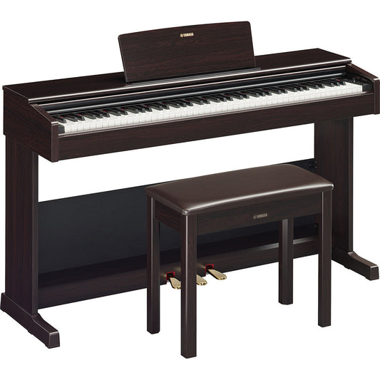 Yamaha Arius YDP-105R 88-Key Traditional Console Digital Piano with Bench (Rosewood)