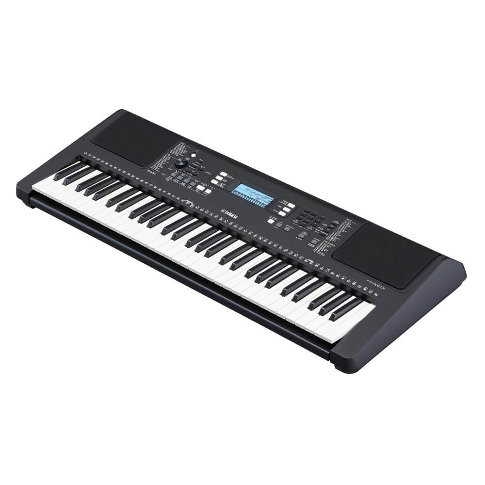 Yamaha PSR-E373 61-Key Touch-Sensitive Portable Keyboard with Power Supply