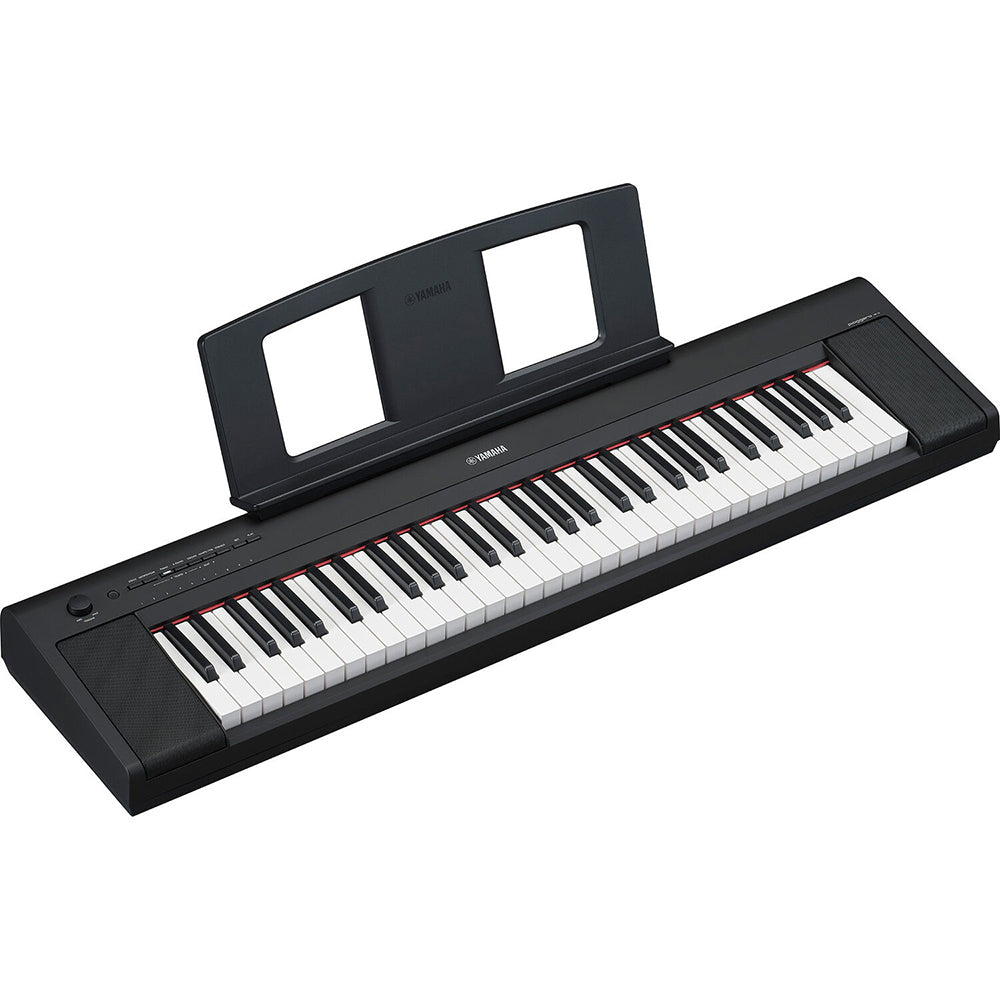 Yamaha Piaggero NP15B 61-Key Entry-Level Piaggero Ultra-Portable Digital Piano Black