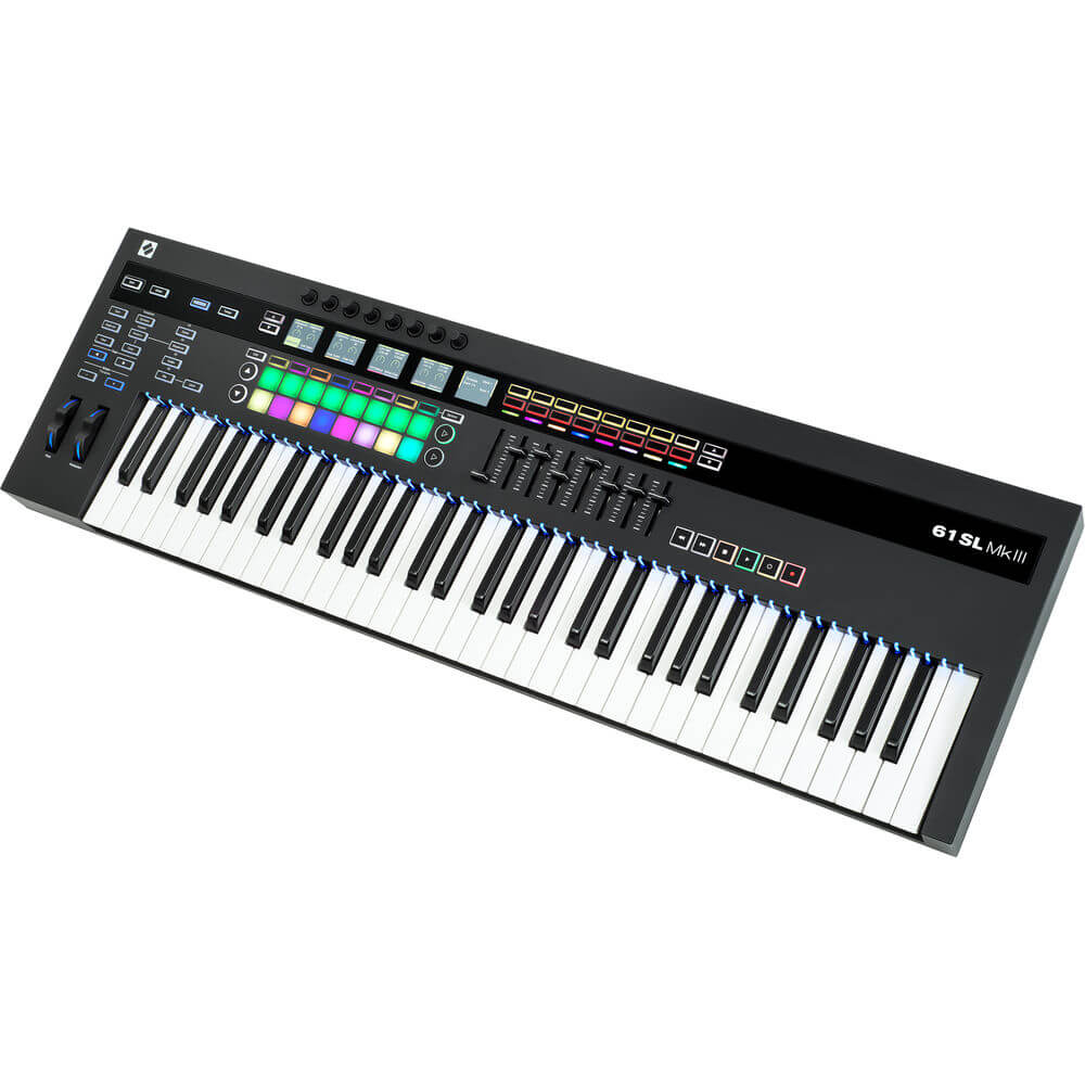 Novation 61SL MkIII MIDI and CV Keyboard Controller with Sequencer