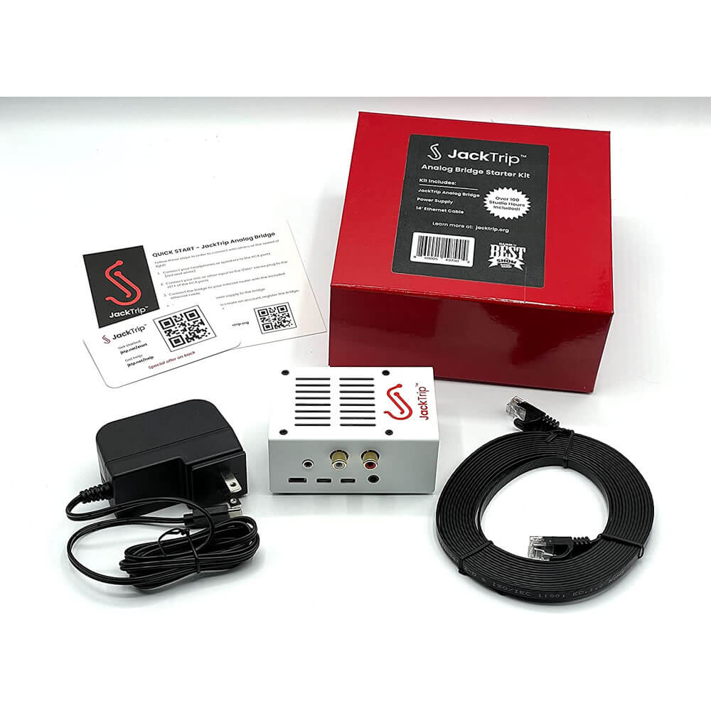 JackTrip Analog Bridge Virtual Studio Online Collaboration System