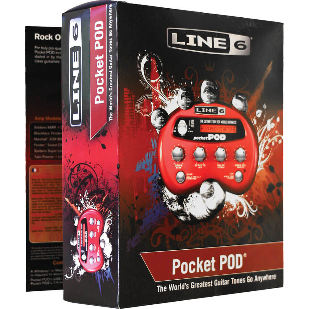 Line 6 Pocket Pod Guitar Multi-Effects Processor