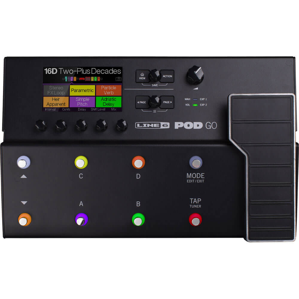 Line 6 Pod Go Guitar Multi-effects Floor Processor