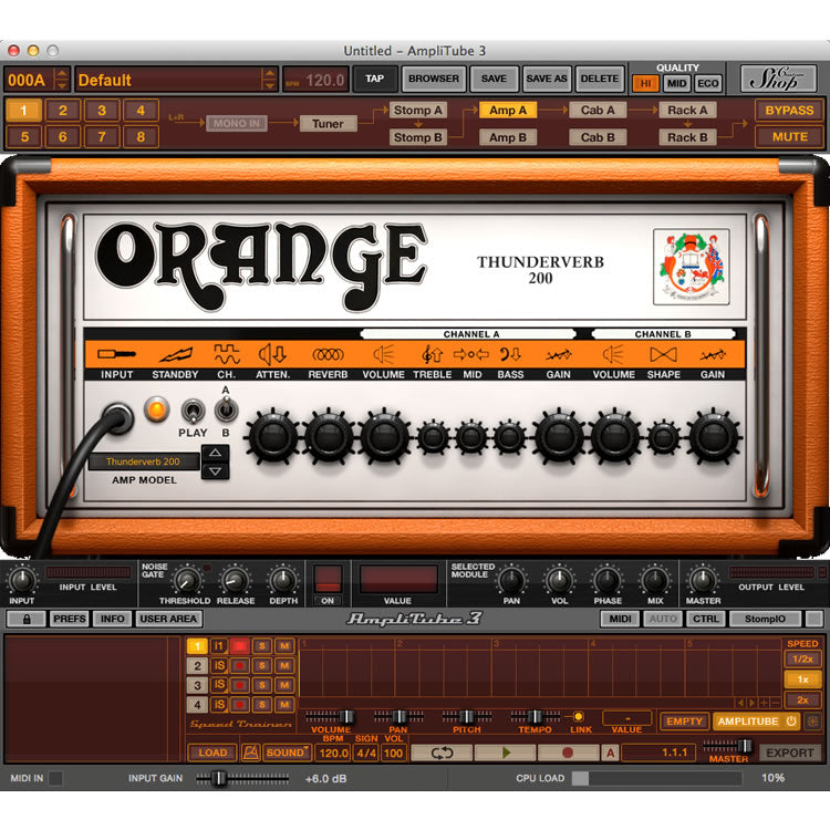 IK Multimedia AmpliTube Orange (Download)