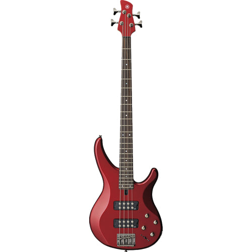 Yamaha TRBX304 CAR 4-String Electric Bass (Candy Apple Red)