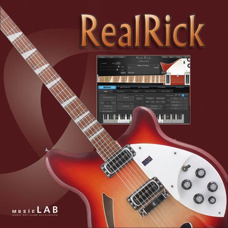 Musiclab RealRick Rickenbacker Guitar Accompaniment Plug-In (Download)