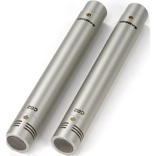 Samson C02 Pencil Supercardioid Condenser Microphones (Pair)