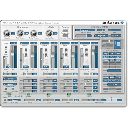 Antares Harmony Engine Evo Vocal Harmony Software Plug-In (Download)