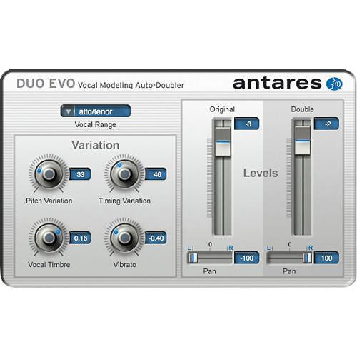 Antares Duo Evo Vocal Doubling Software Plug-In (Download)