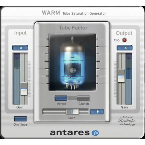 Antares Warm Tube Saturation Generator Plug-In (Software)