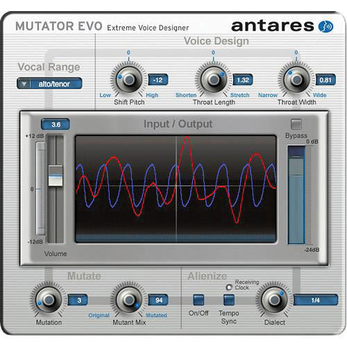 Antares Mutator Extreme Voice Designer Plug-In Software (Download)