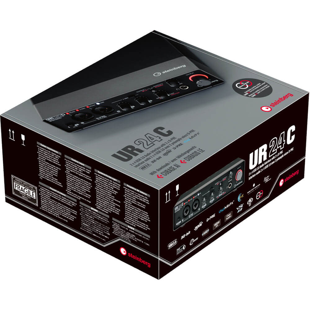 Steinberg UR24C 2x4 USB-C Audio Interface