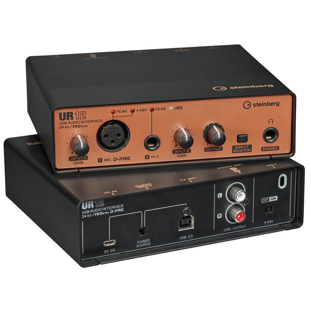 Steinberg UR12B Portable 2-in/2-out USB 2.0 Audio Interface