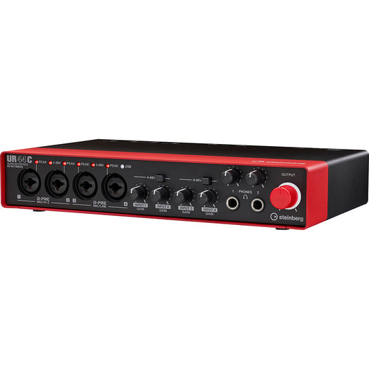 Steinberg UR44C RD 6-In 4-Out USB 3.0 Audio Interface Red
