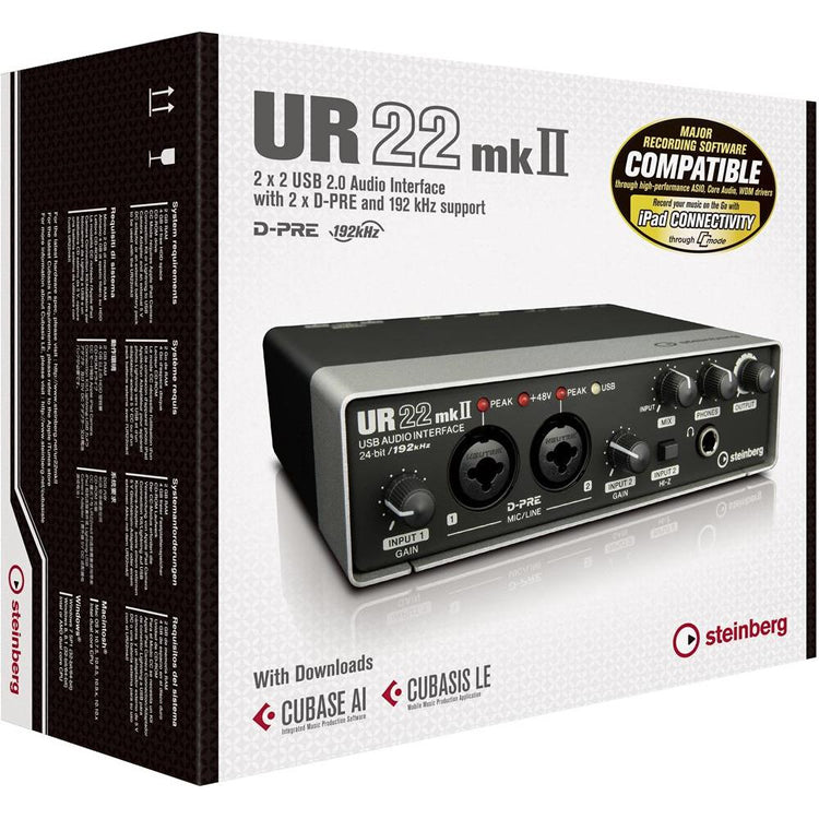 Steinberg UR22 MKII USB Audio Interface