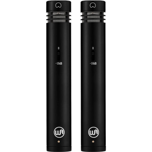 Warm Audio WA-84 Small-diaphragm Condenser Microphone Stereo Pair Black